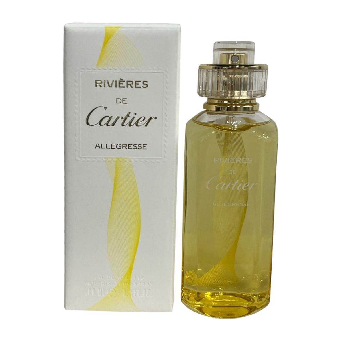 Rivieres de Allegresse by Cartier for unisex EDT 3.3 / 3.4 oz New in Box 3432240504692