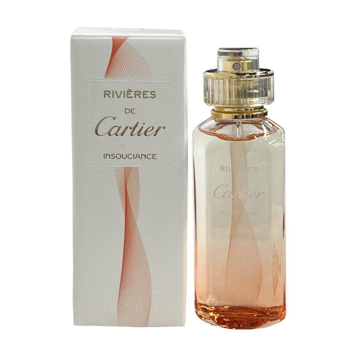 Rivieres de Insouciance by Cartier for unisex EDT 3.3 / 3.4 oz New in Box 3432240504807