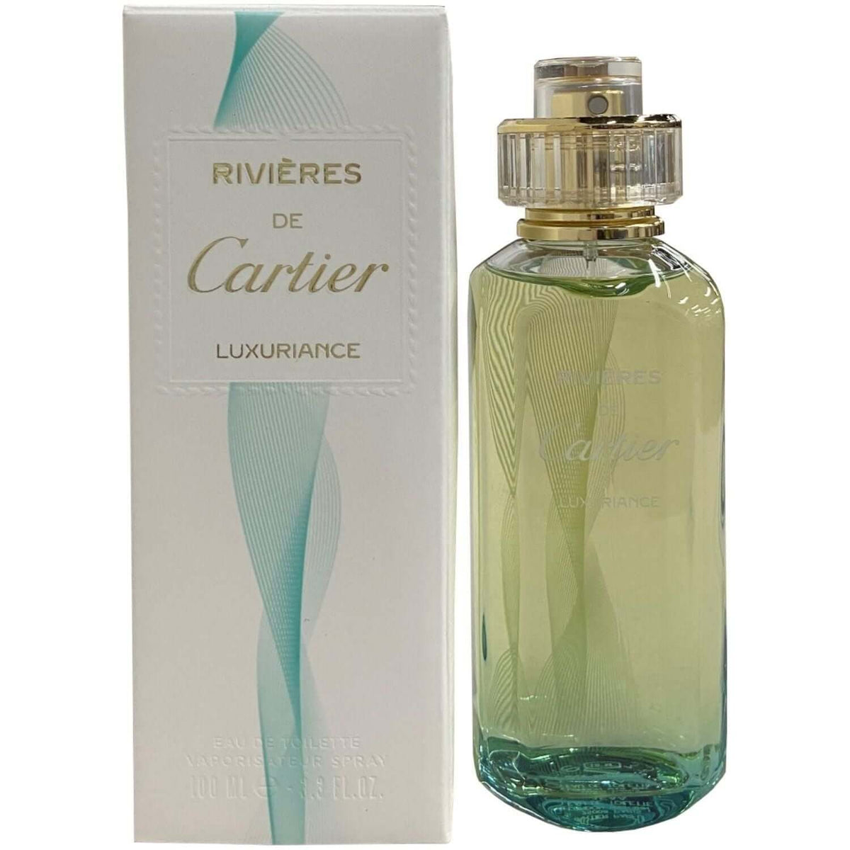 Rivieres de Luxuriance by Cartier for unisex EDT 3.3 / 3.4 oz New in Box 3432240504814