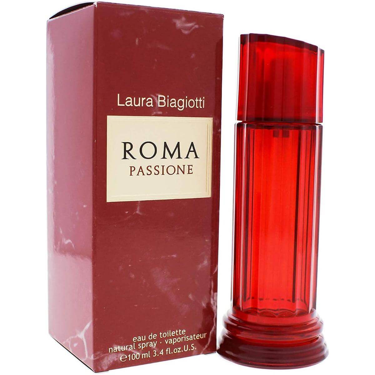 Roma Passione Uomo by Laura Biagiotti for women EDT 3.3 / 3.4 oz New In Box 8011530002312
