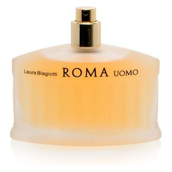 ROMA UOMO Laura Biagiotti Cologne edt Men 4.2 oz NEW tester 8011530000240