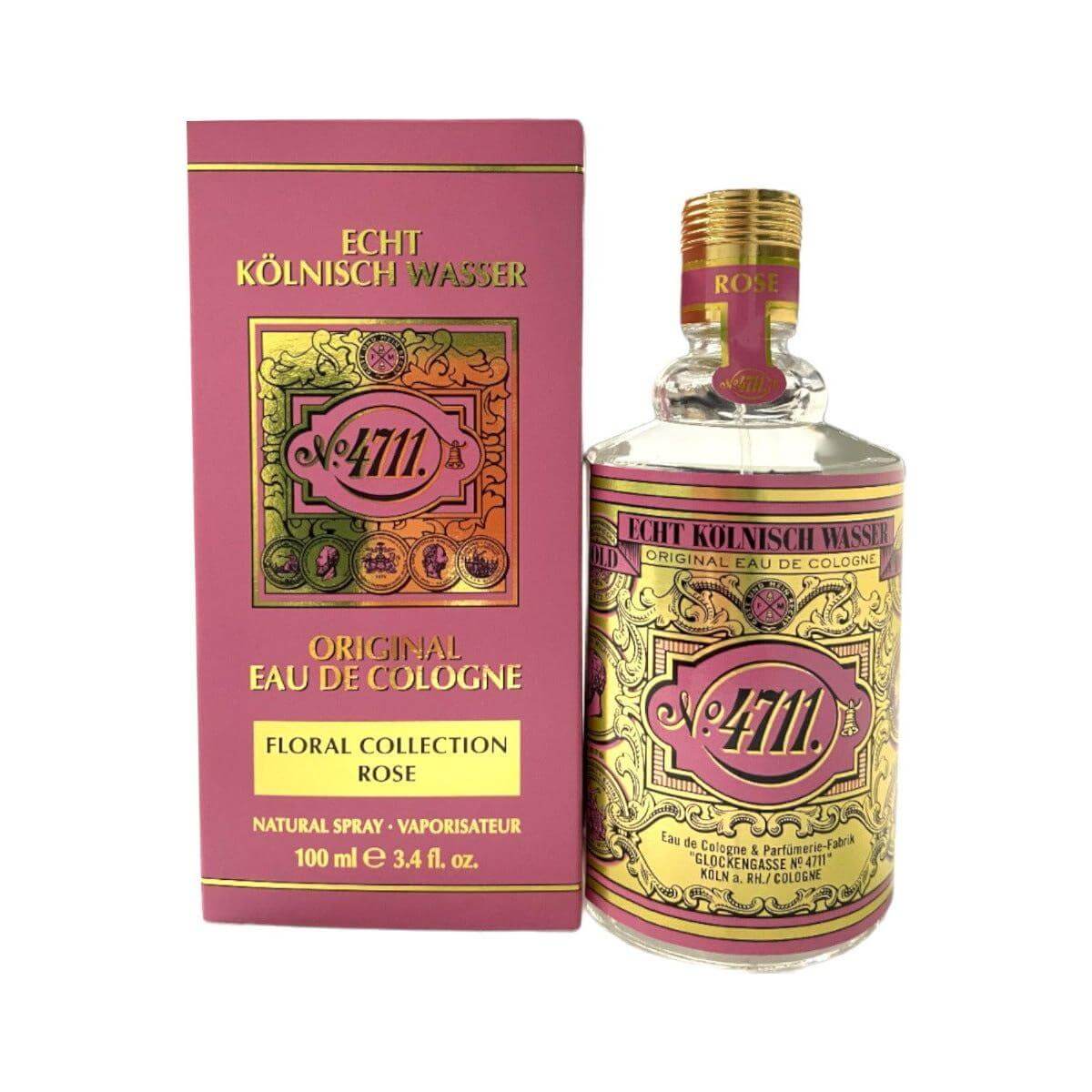 Rose Floral Collection by Maurer & Wirtz for unisex EDC 3.3 / 3.4 oz New In Box 4011700757053