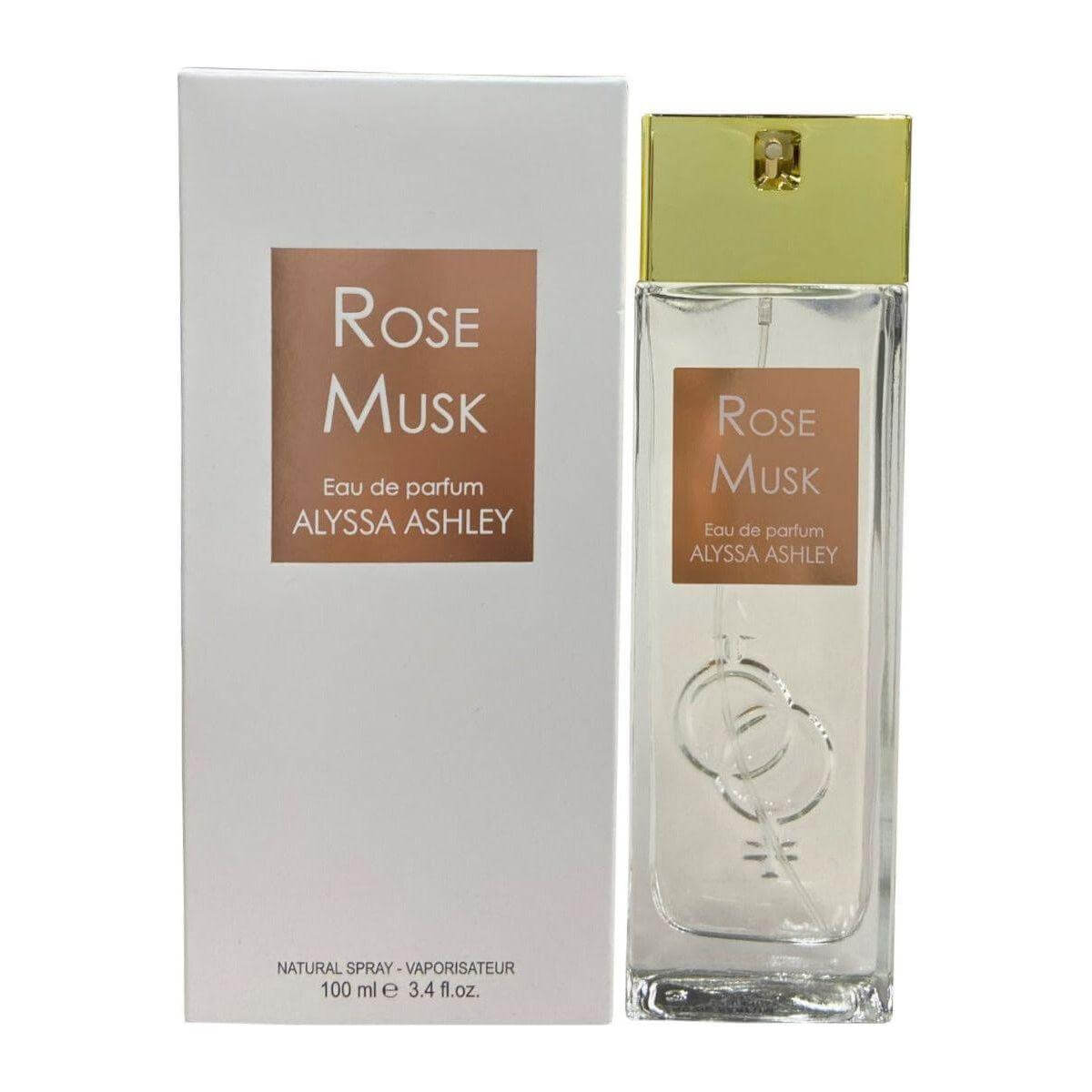 Rose Musk by Alyssa Ashley perfume for women EDP 3.3 / 3.4 oz New in Box 3495080322109