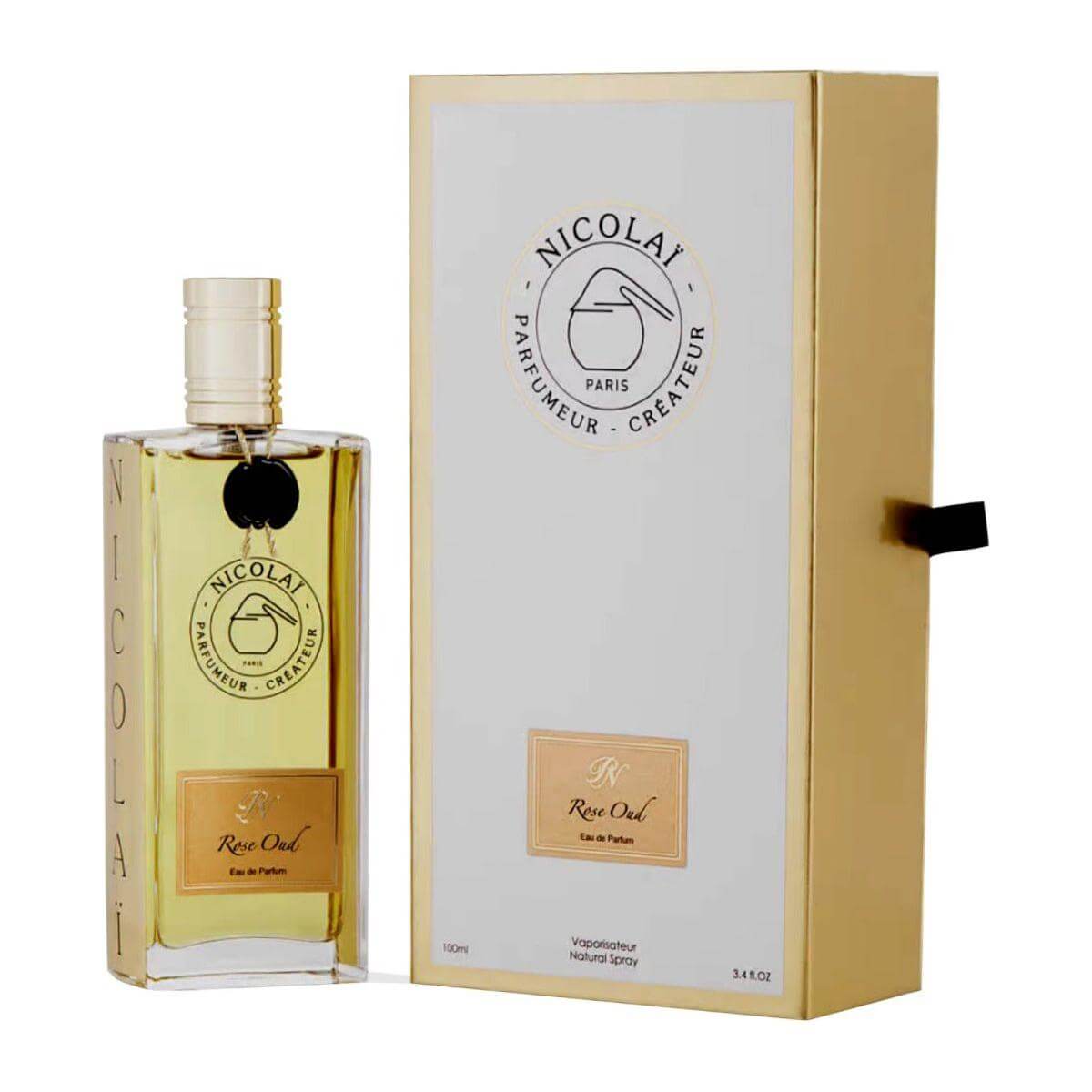 Rose Oud by Nicolai P. Createur for unisex EDP 3.3 / 3.4 oz New in Box 3581000018303