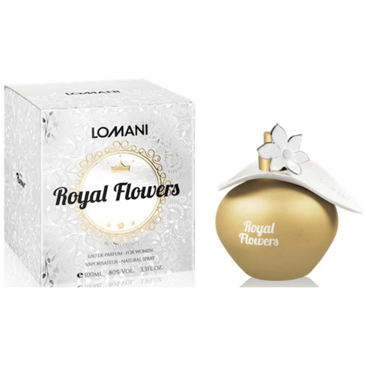 Royal Flowers by Lomani perfume for women EDP 3.3 / 3.4 oz New in Box 3610400034801
