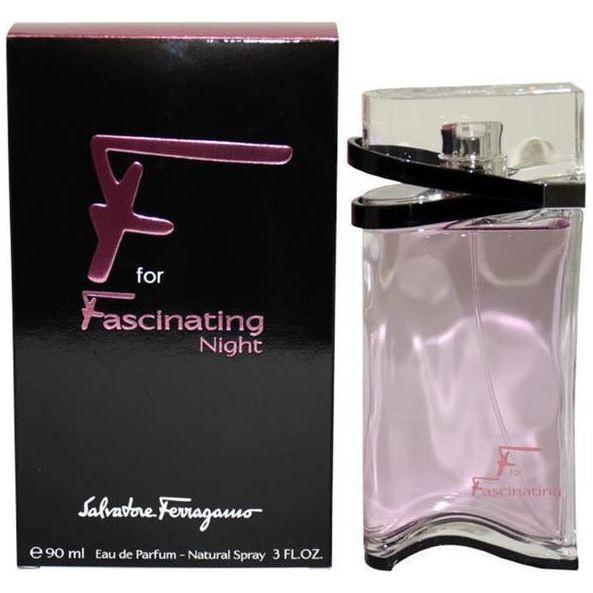 Salvatore Ferragamo F Fascinating Night 3 oz Women EDP New Box 3 oz 90ml 8032529119231