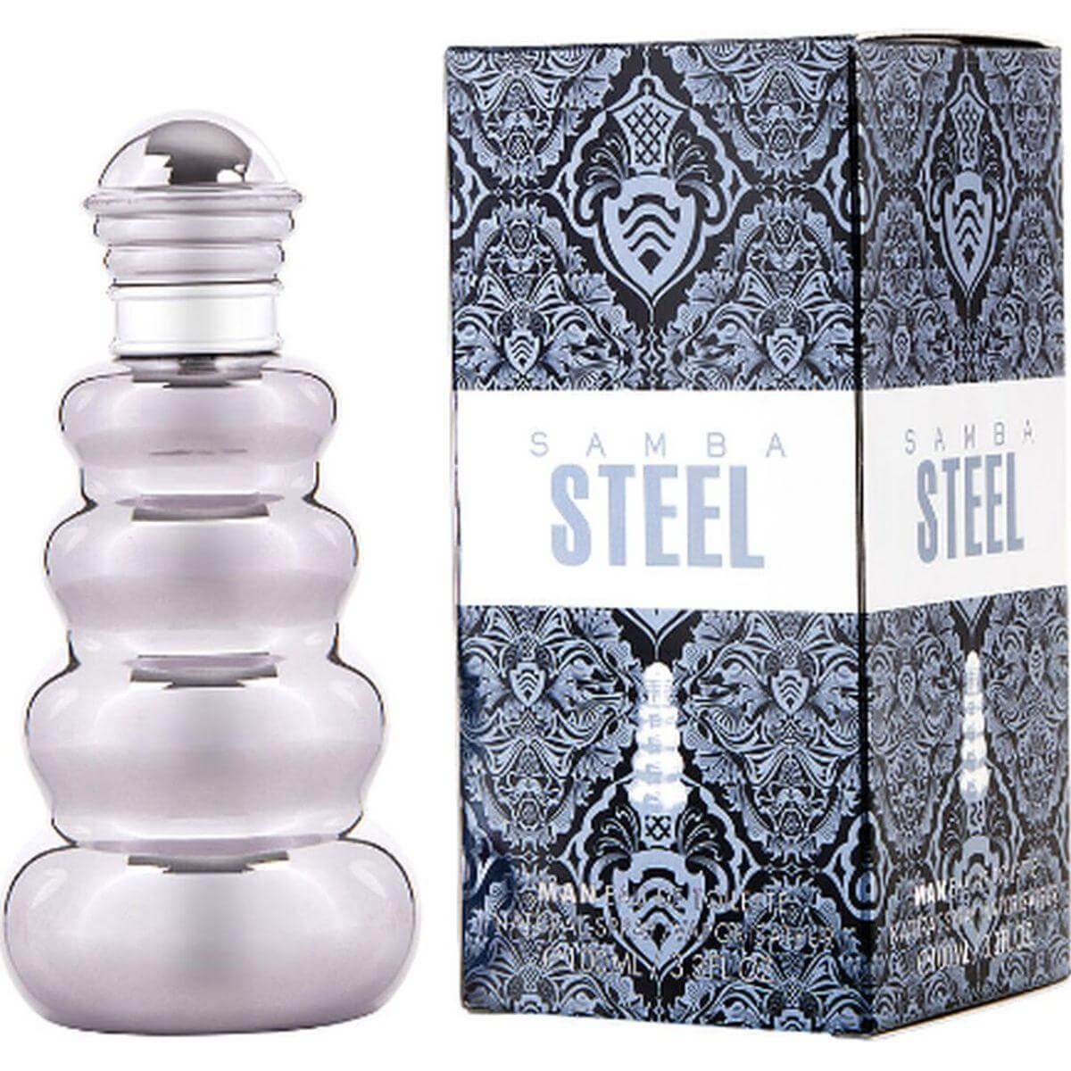 Samba Steel by Perfumers Workshop cologne for men EDT 3.3 / 3.4 oz New In Box 8952113175