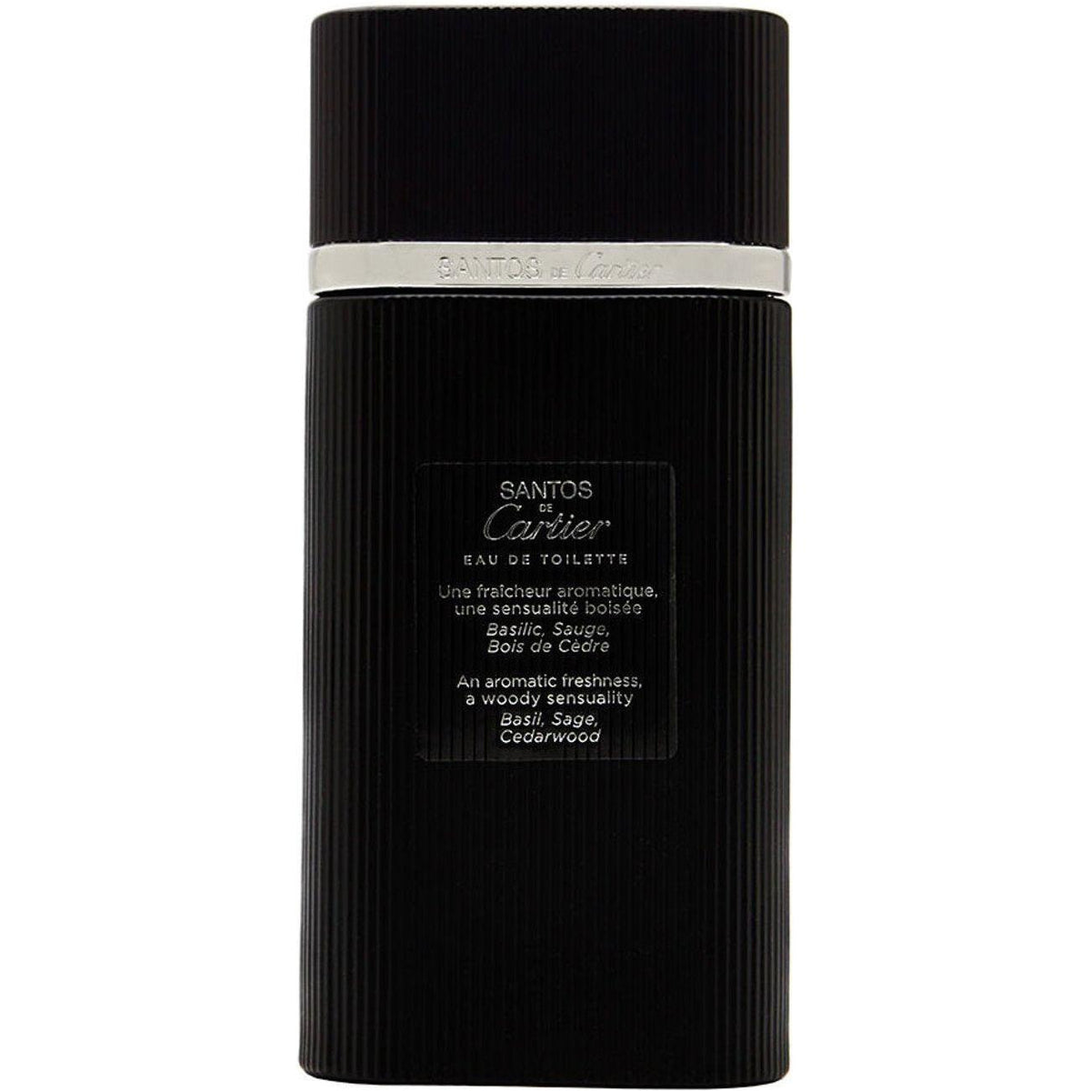SANTOS de CARTIER Cologne for Men 3.3 oz / 3.4 oz Spray edt New tester 3432240009579