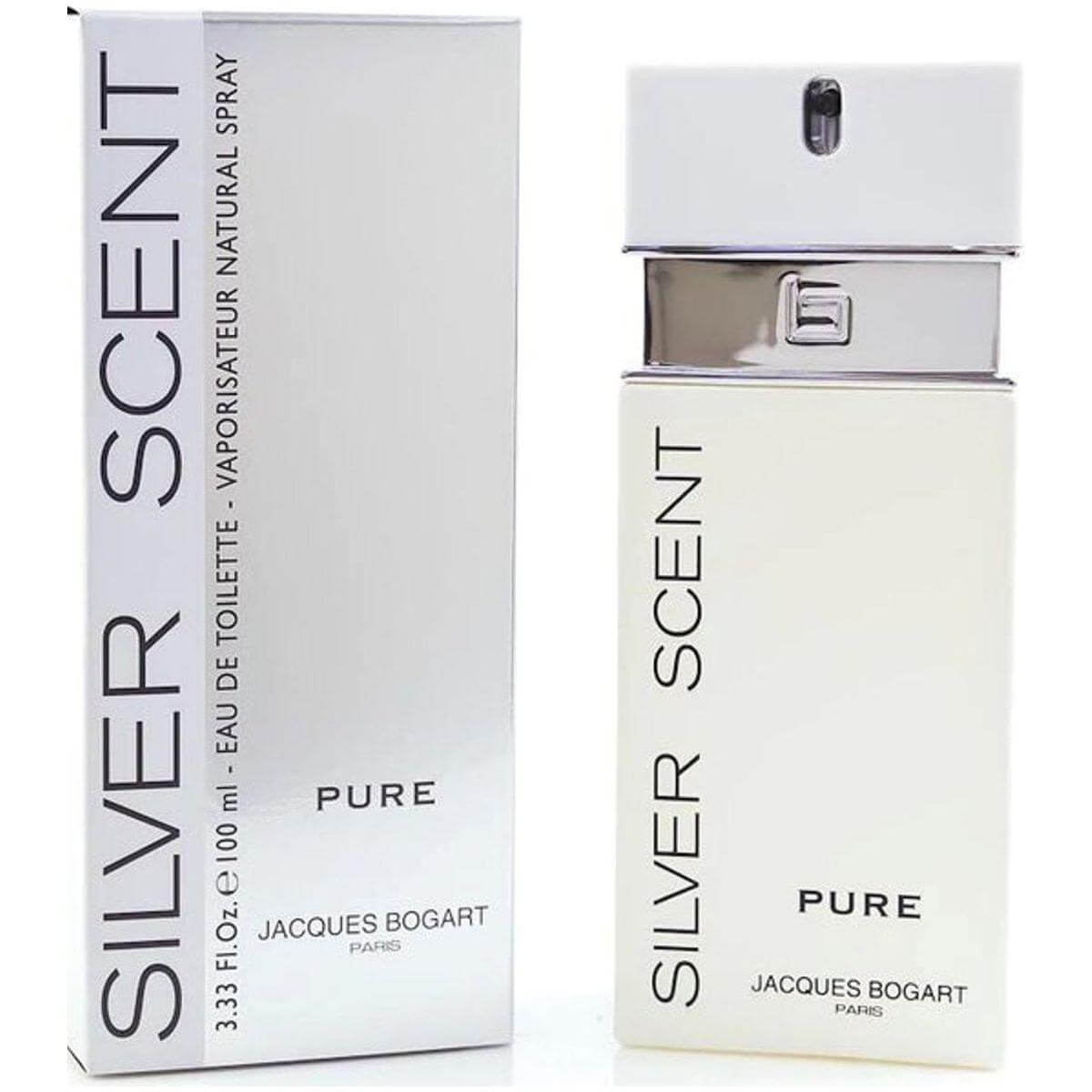 Silver Scent Pure by Jacques Bogart cologne for men EDT 3.3 / 3.4 oz New In Box 3355991004924