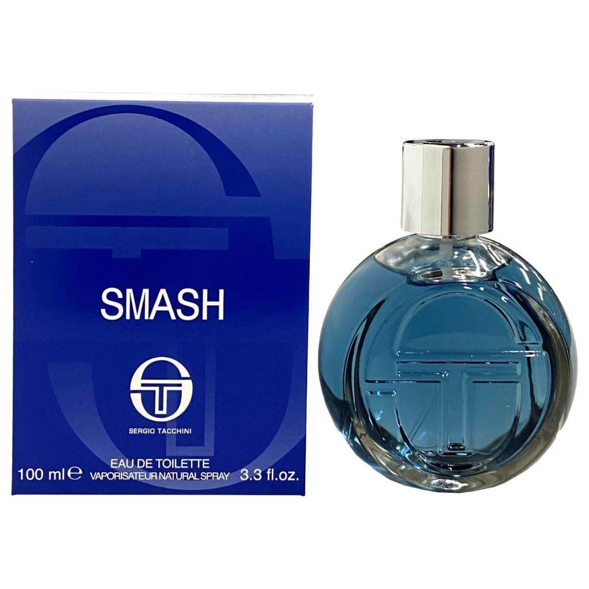 Smash by Sergio Tacchini cologne for men EDT 3.3 / 3.4 oz New in Box 8002135144033