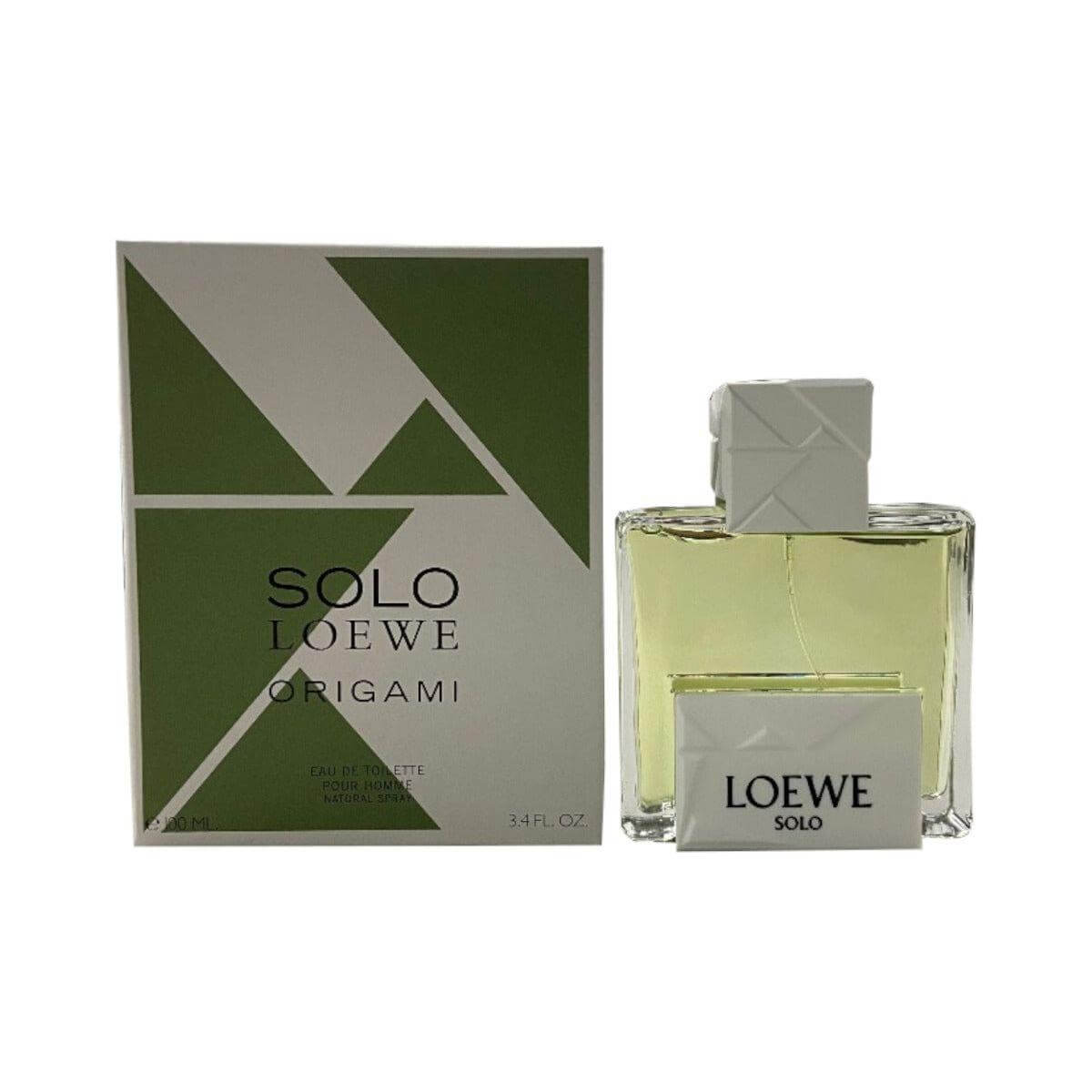Solo Loewe Origami by Loewe cologne fro men EDT 3.3 / 3.4 oz New In Box 8426017056328