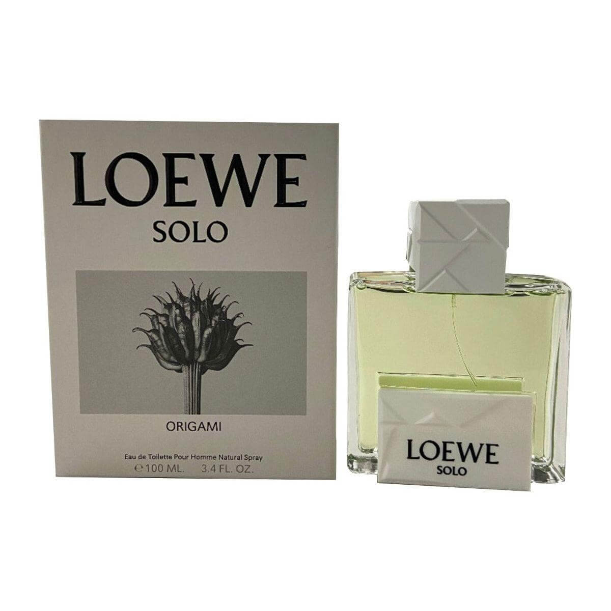 Solo Origami by Loewe cologne for men EDT 3.3 / 3.4 oz New In Box 8426017057790