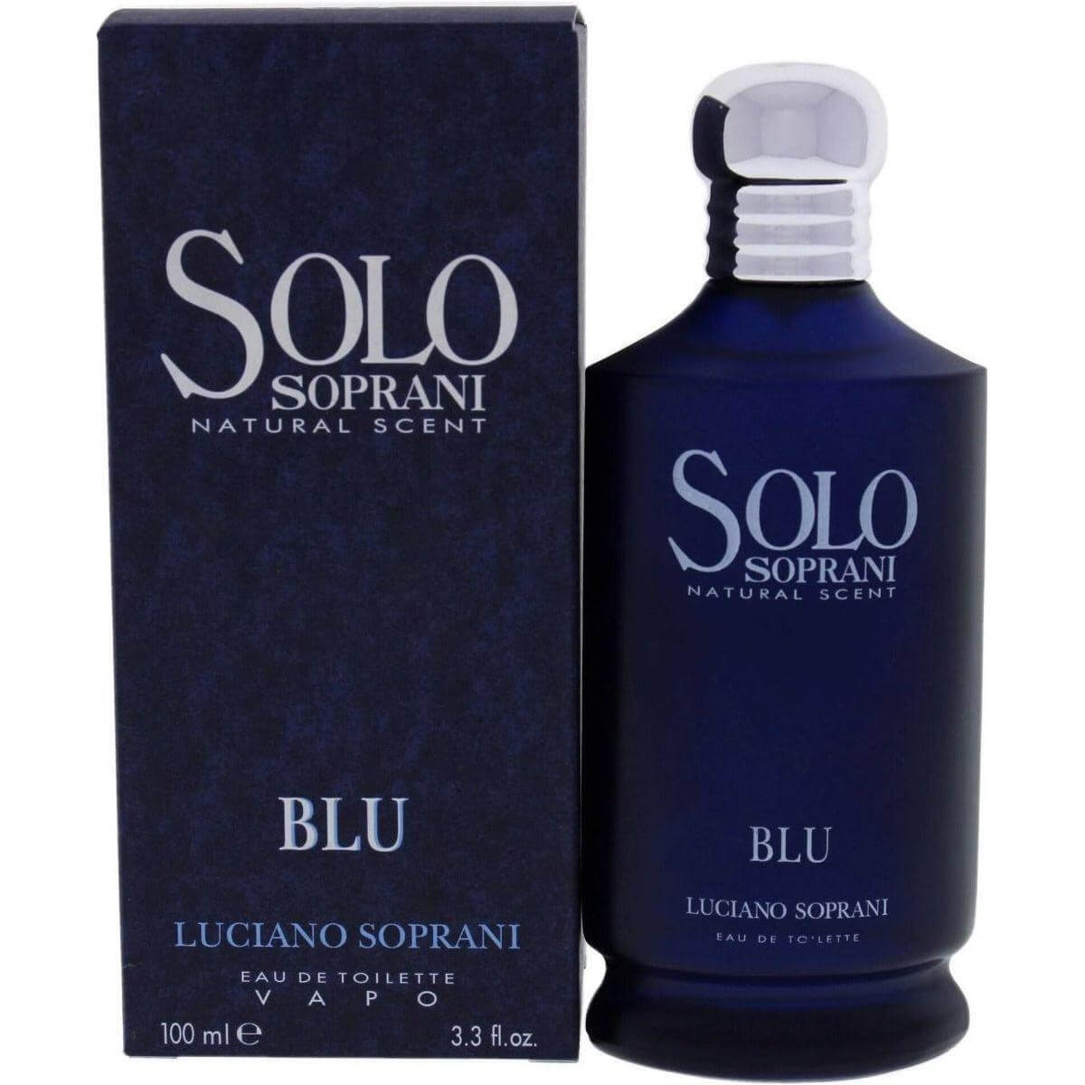 Solo Soprani Blu By Luciano Soprani for men EDT 3.3 / 3.4 oz New in Box 767418216521
