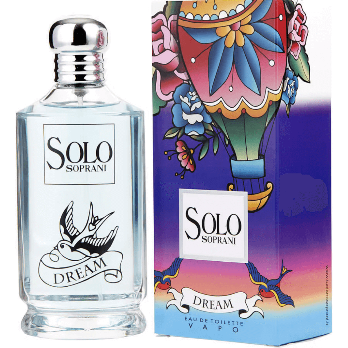 Solo Soprani Dream By Luciano Soprani for women EDT 3.3 / 3.4 oz New in Box 767418215036