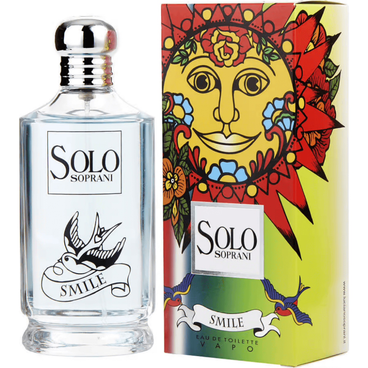 Solo Soprani Smile By Luciano Soprani for women EDT 3.3 / 3.4 oz New in Box 767418215012