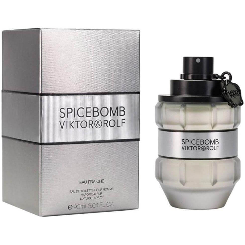 SPICEBOMB EAU FRAICHE by Viktor & Rolf for men cologne edt 3.0 oz New in Box 3605521991324