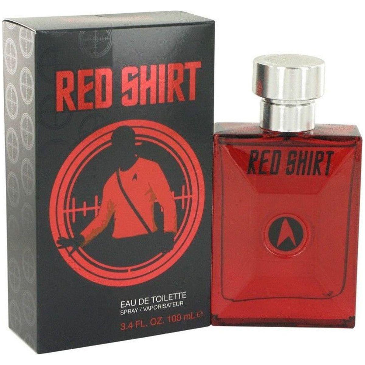 Star Trek Red Shirt cologne for Men EDT 3.3 / 3.4 oz New in Box 849017000265