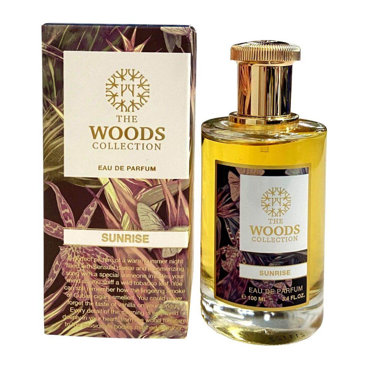 Sunrise by The Woods Collection perfume for unisex EDP 3.3 / 3.4 oz New in Box 3760294350843