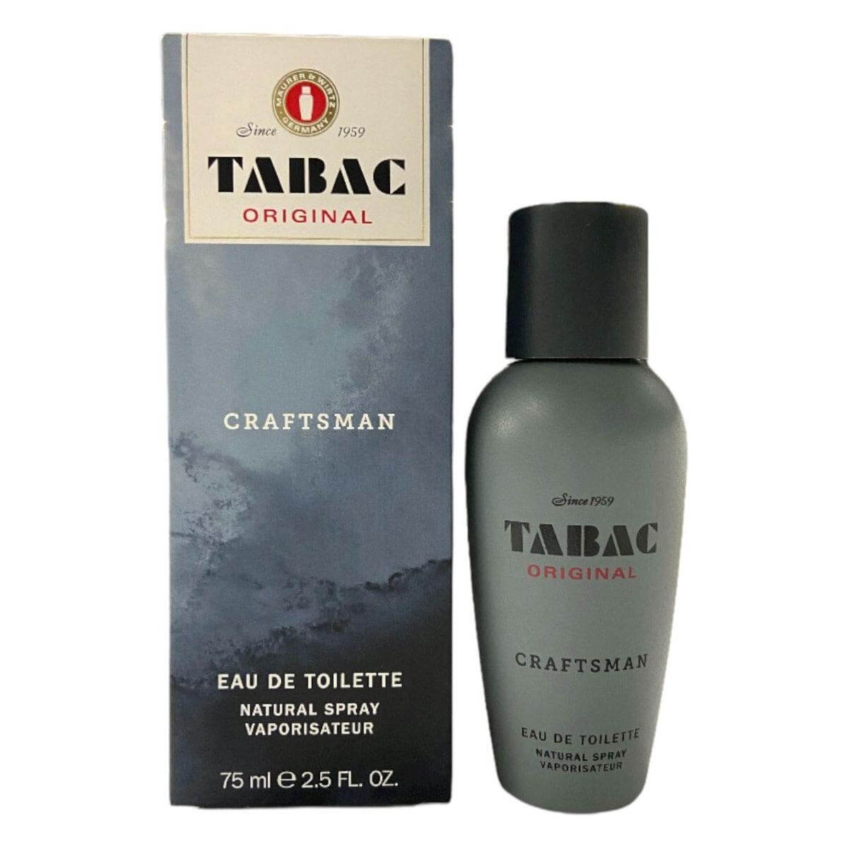 Tabac Original Craftsman by Maurer & Wirtz EDT 2.5 oz ( 75 ml ) New in Box 4011700447534
