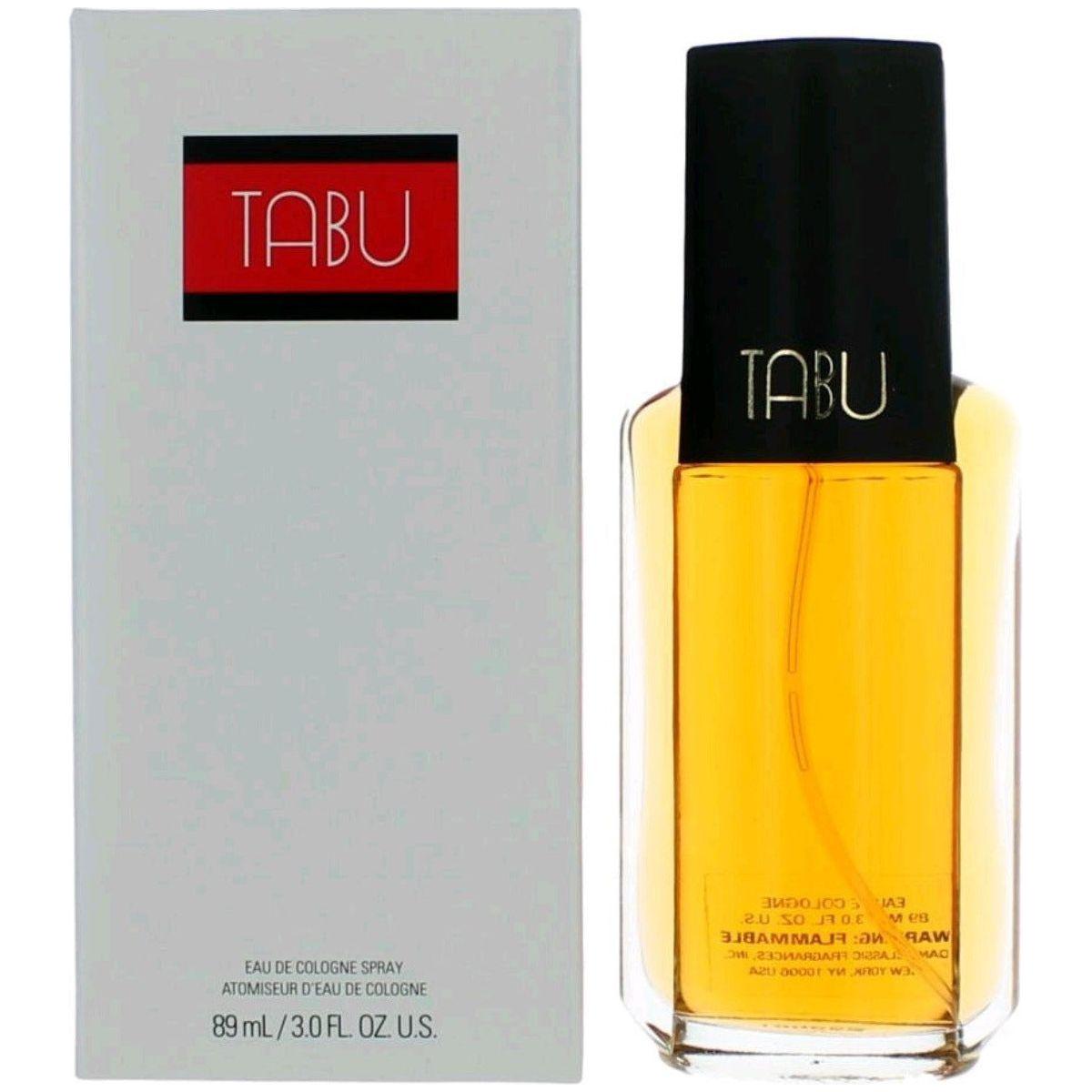 TABU by Dana for Women 3.0 oz edc Cologne Spray NEW IN BOX 046447012695