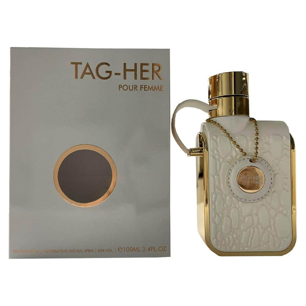 Tag - Her by Armaf perfume EDP 3.3 / 3.4 oz New In Box 6085010094991