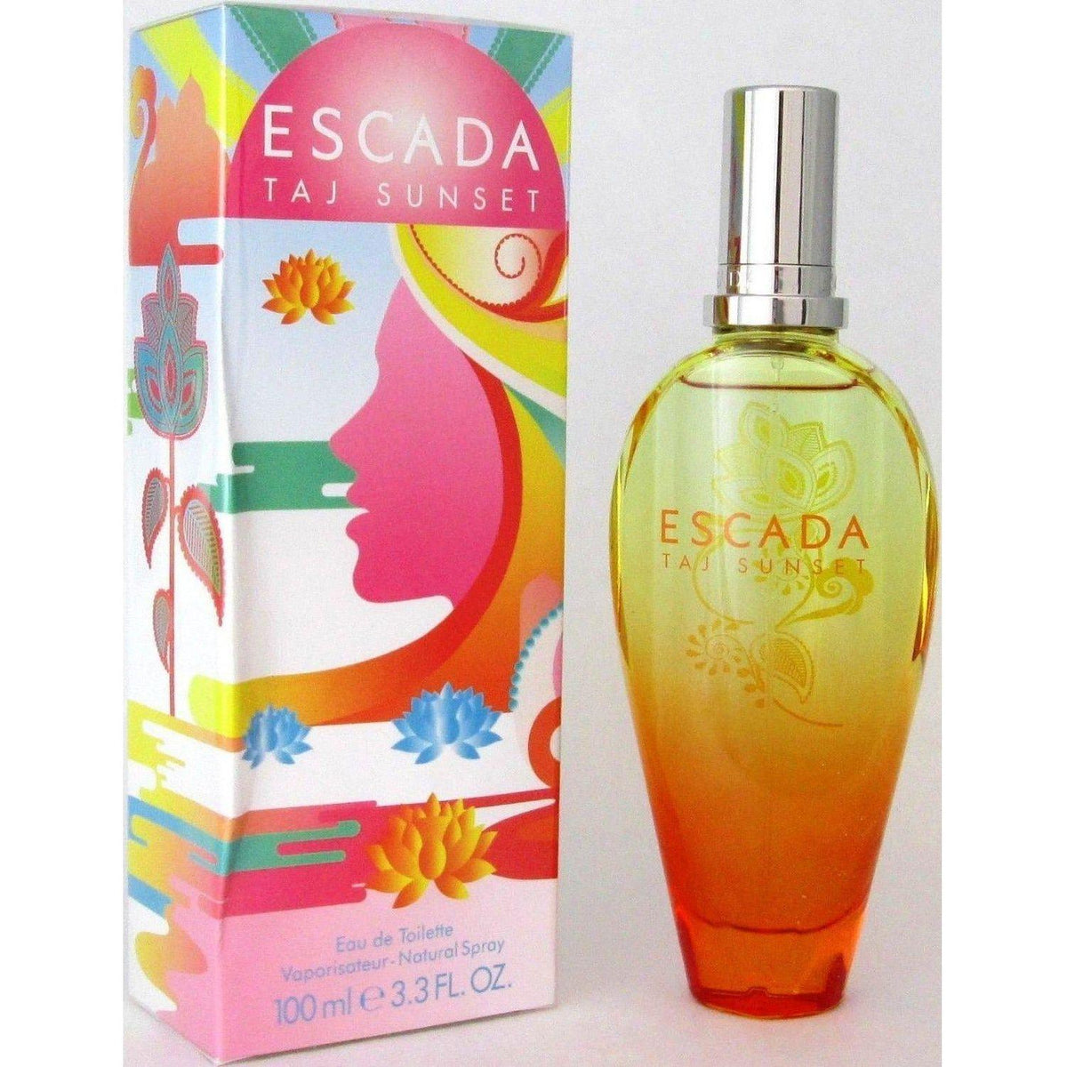 TAJ SUNSET Escada women edt Perfume spray 3.4 / 3.3 oz New in Box 737052731520