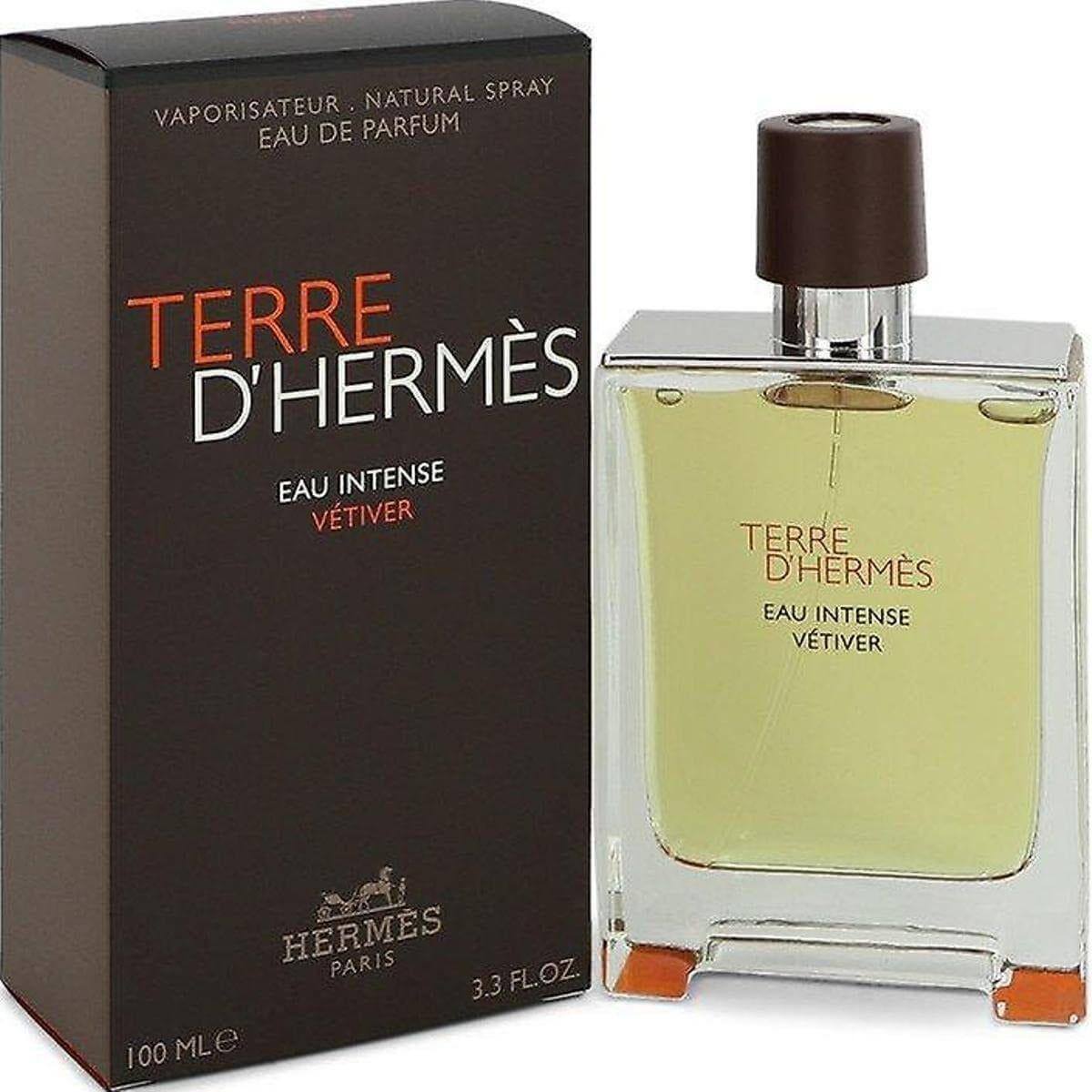 Terre D'Hermes Eau Intense Vetiver by Hermes men EDP 3.3 / 3.4 oz New in Box 3346131431434