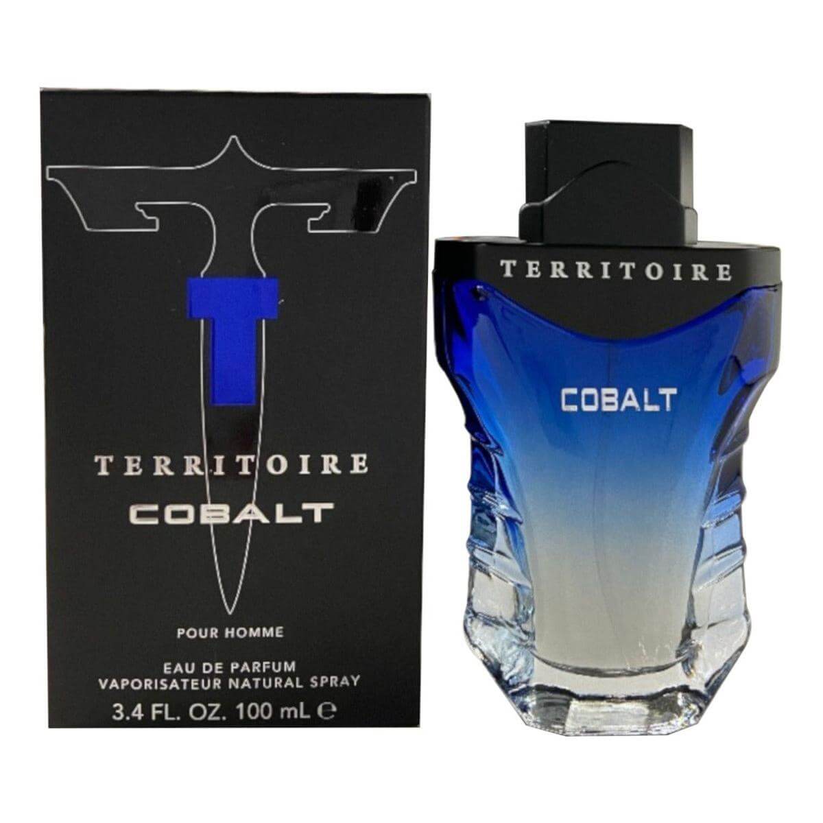 Territoire Cobalt by Yzy cologne for men EDP 3.3 / 3.4 oz New in Box 752084307819