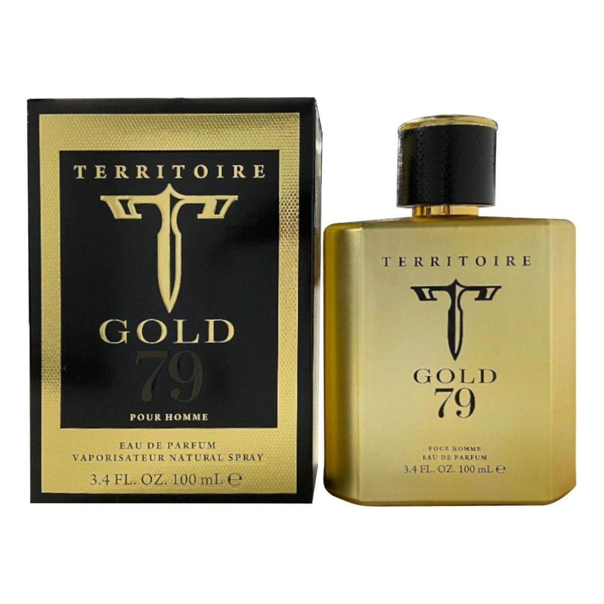 Territoire Gold 79 by Yzy cologne for men EDP 3.3 / 3.4 oz New in Box 752084307130