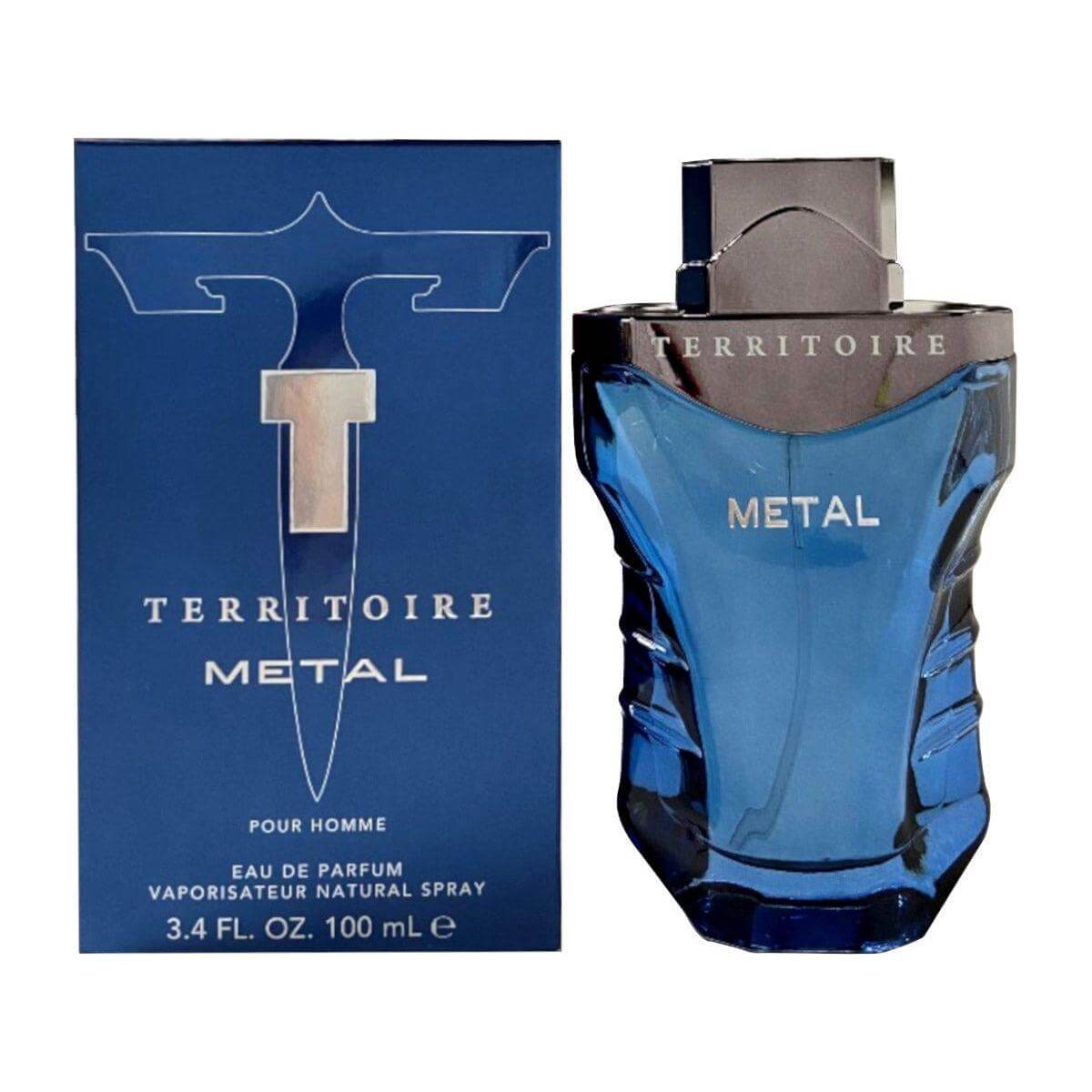 Territoire Metal by Yzy cologne for men EDP 3.3 / 3.4 oz New in Box 752084307833