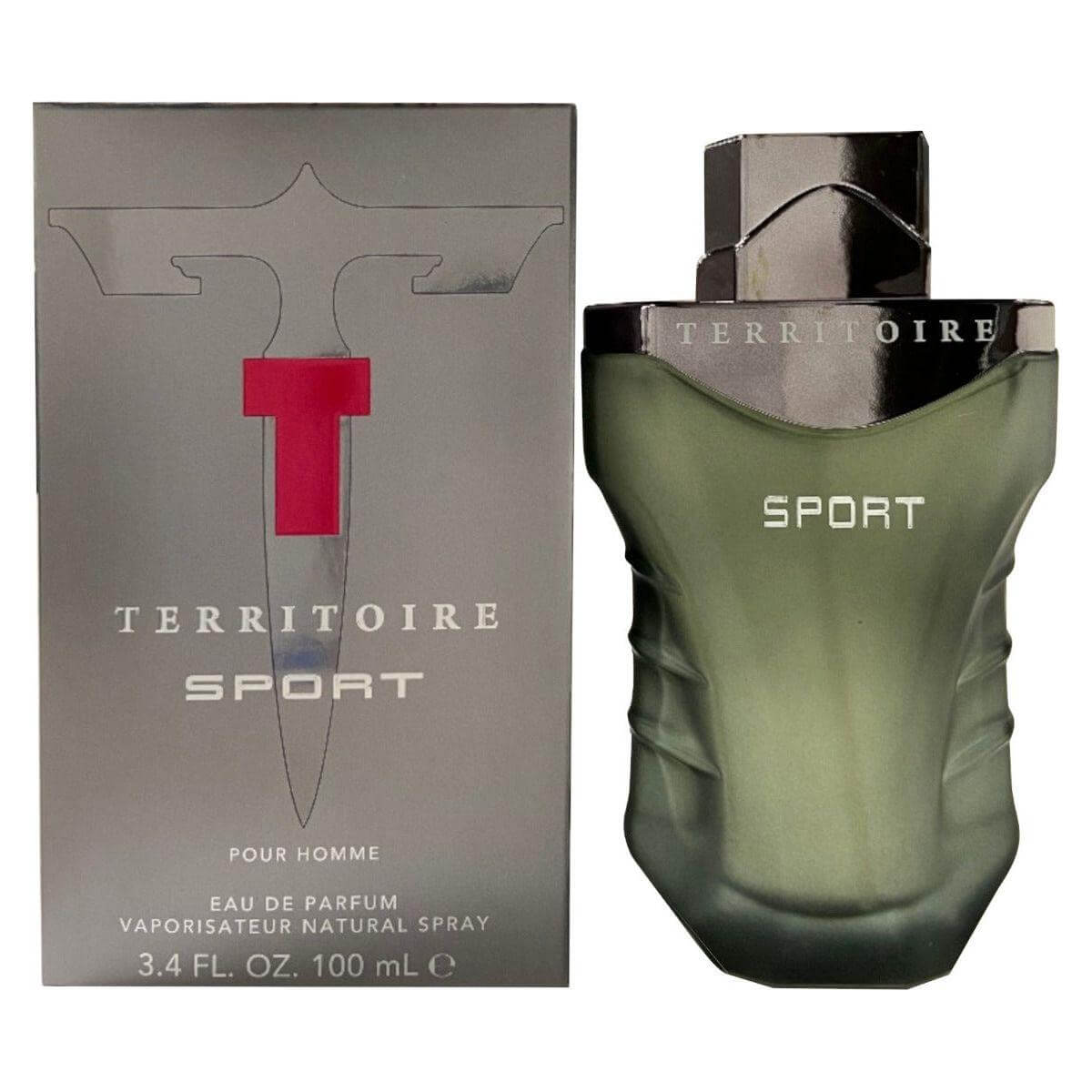 Territoire Sport by Yzy cologne for men EDP 3.3 / 3.4 oz New in Box 752084307826