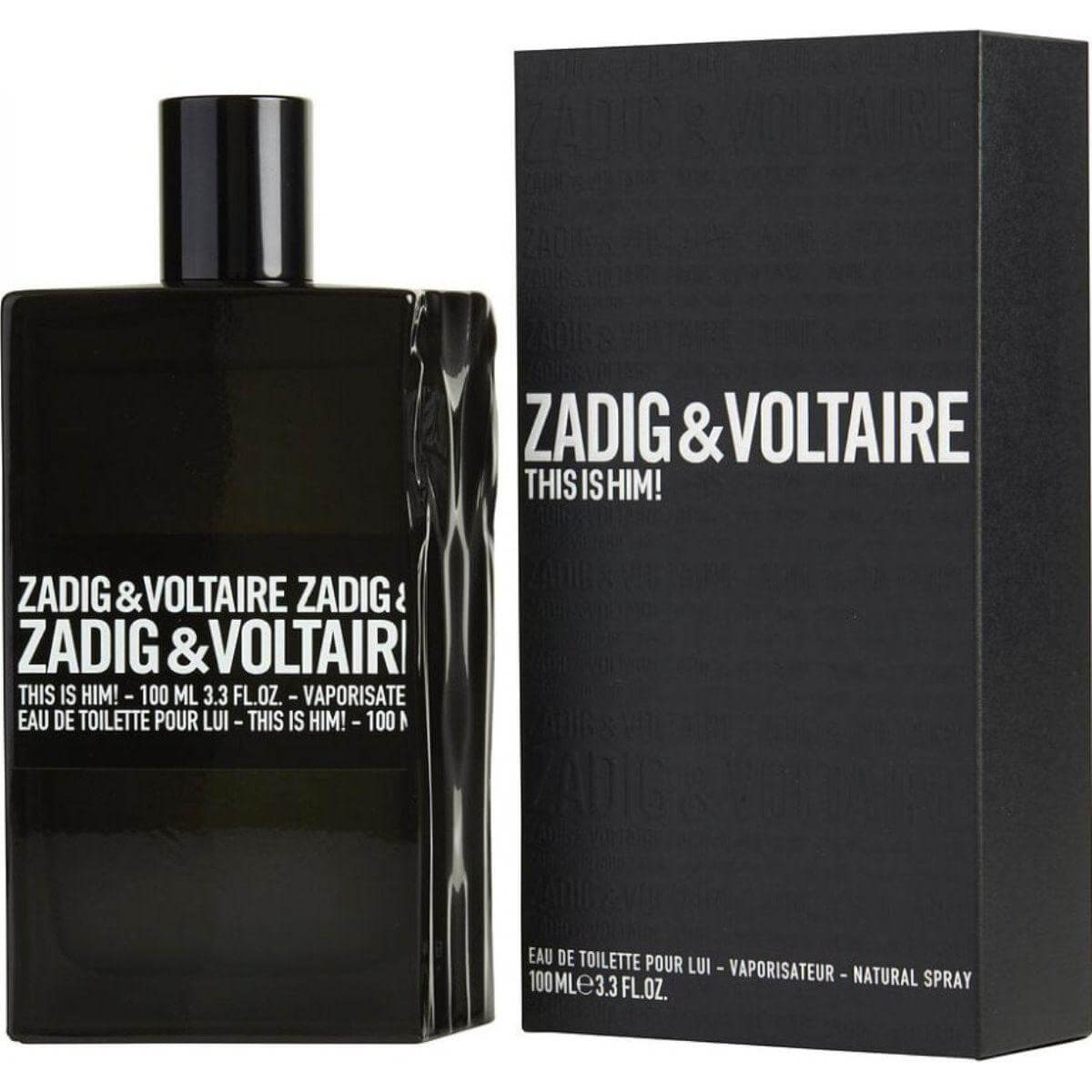 This Is Him! by Zadig & Voltaire cologne EDT 3.3 / 3.4 oz New in Box 3423474896257
