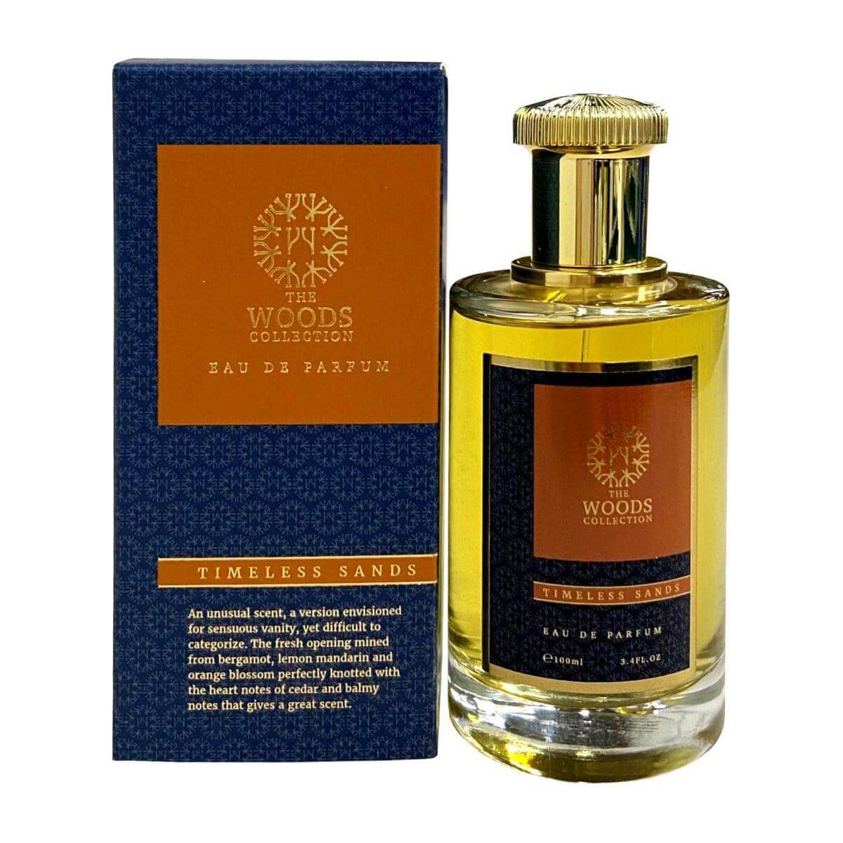 Timeless Sands by The Woods Collection for unisex EDP 3.3 / 3.4 oz New in Box 3700796900832