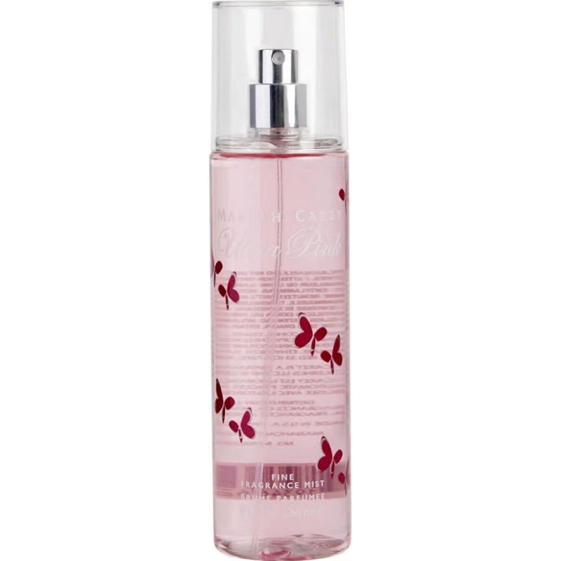 Ultra Pink for Women Mariah Carey Fragrance Body Mist Spray 8.0 oz - New & Fresh