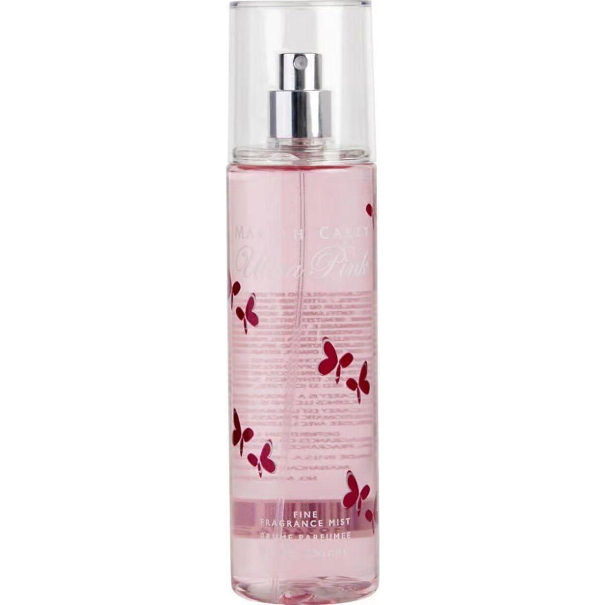 Ultra Pink for Women Mariah Carey Fragrance Body Mist Spray 8.0 oz - New & Fresh 719346621212