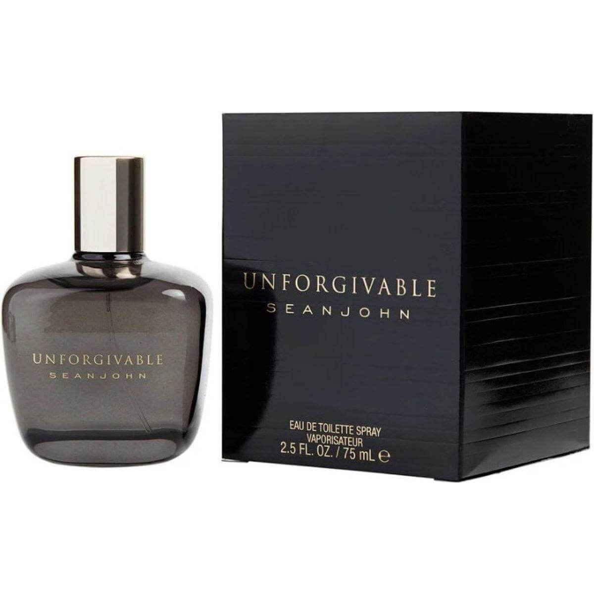 Unforgivable By Sean John Cologne for Men EDT 2.5 oz New In Box 855560005022