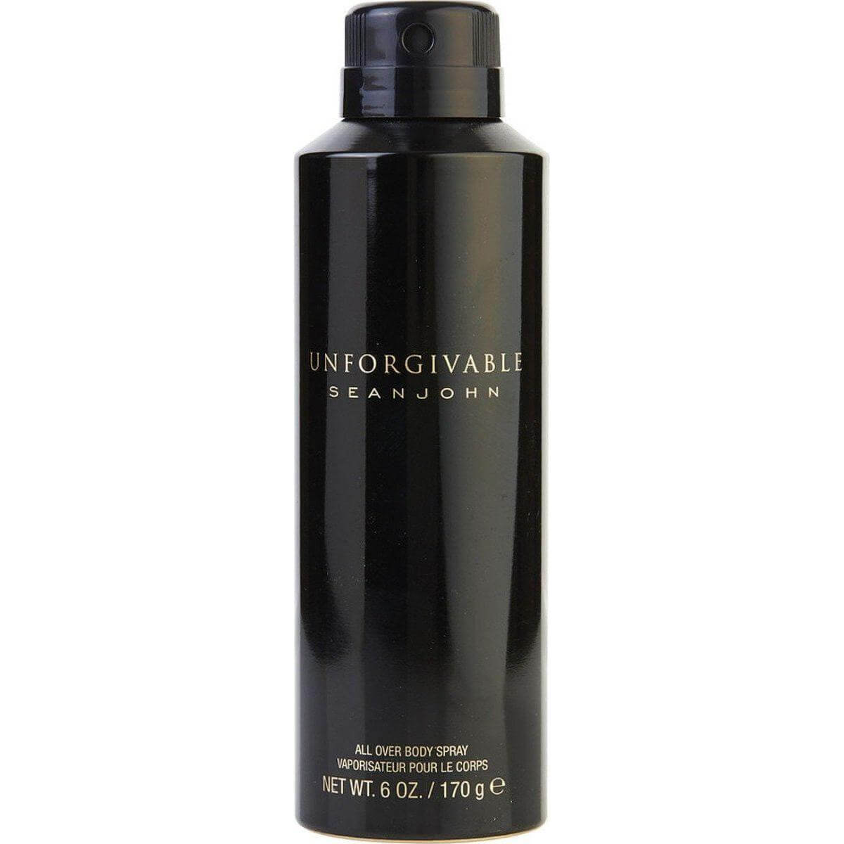 Unforgivable by Sean John men all over body spray 6 oz New 603531909608