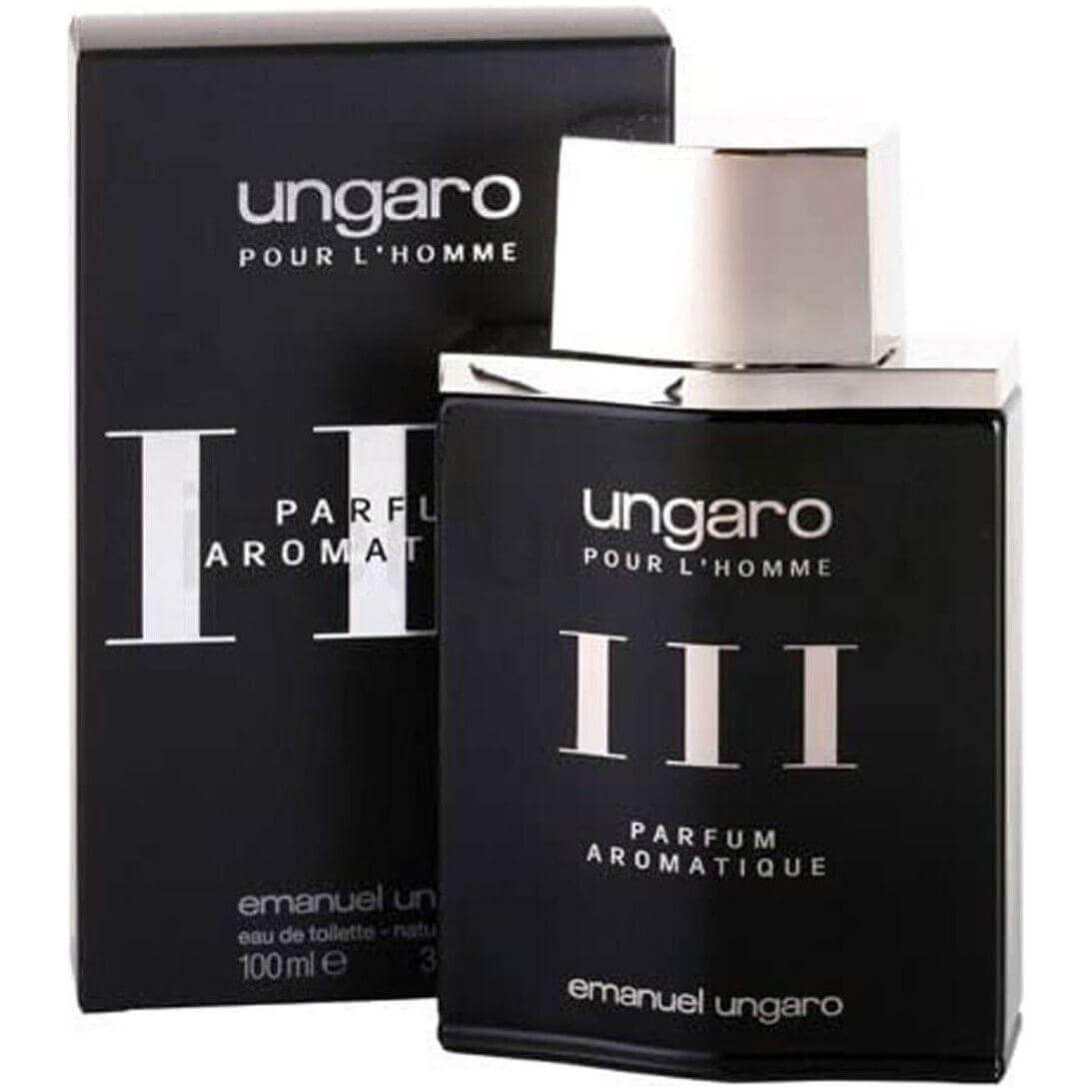 Ungaro III Parfum Aromatique by Ungaro cologne men EDT 3.3 / 3.4 oz New in Box 8034097955112