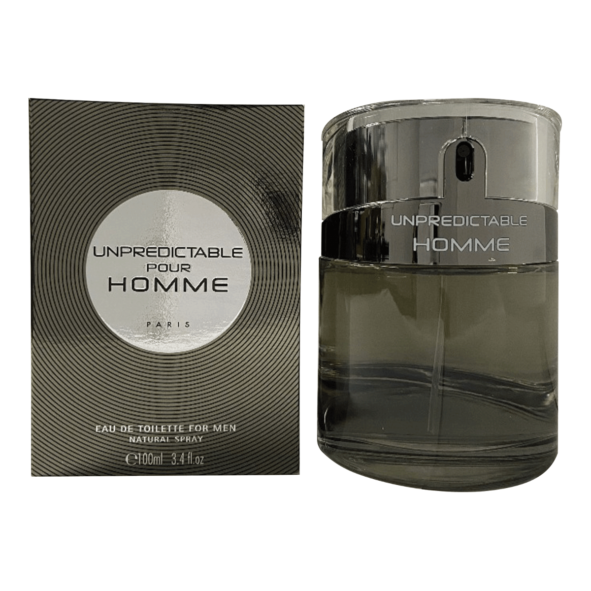 Unpredictable Pour Homme by Glenn Perri EDT 3.3 / 3.4 oz New In Box 3700134405791