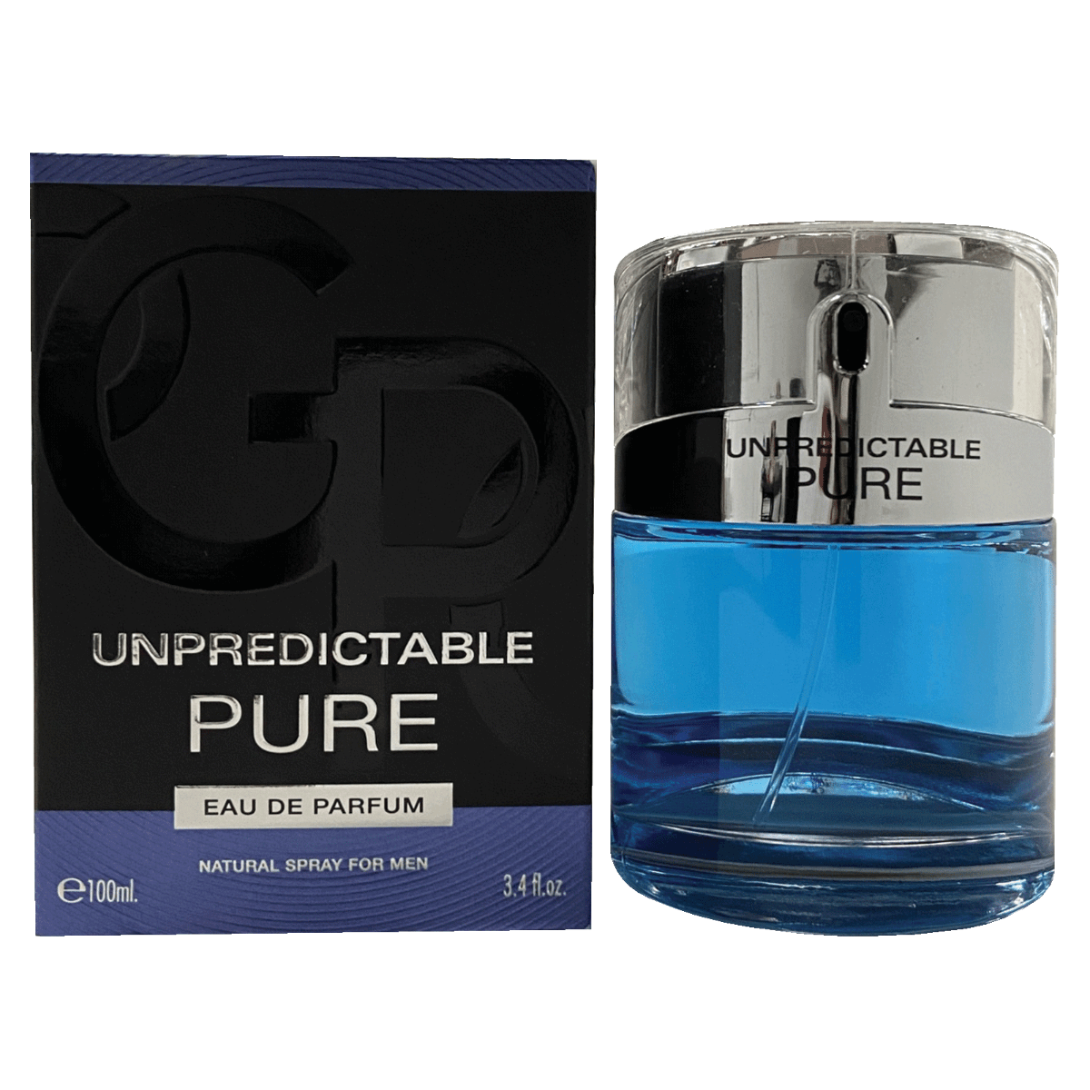 Unpredictable Pure by Glenn Perri cologne for men EDP 3.3 / 3.4 oz New In Box 3700134410597