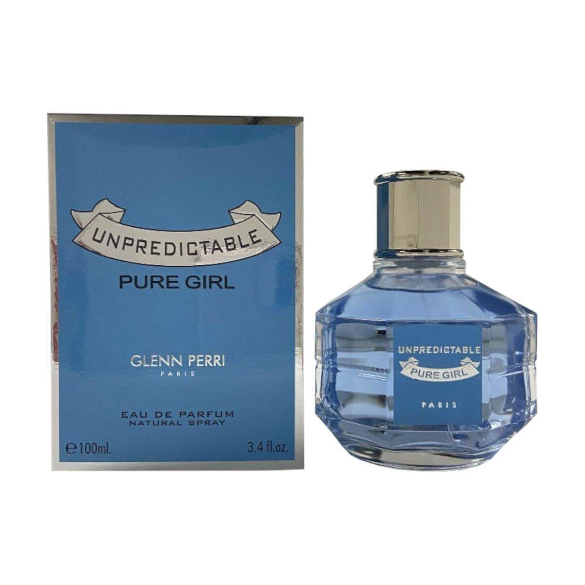 Unpredictable Pure Girl Glenn Perri perfume women EDP  3.3 / 3.4 oz New In Box 3700134410771