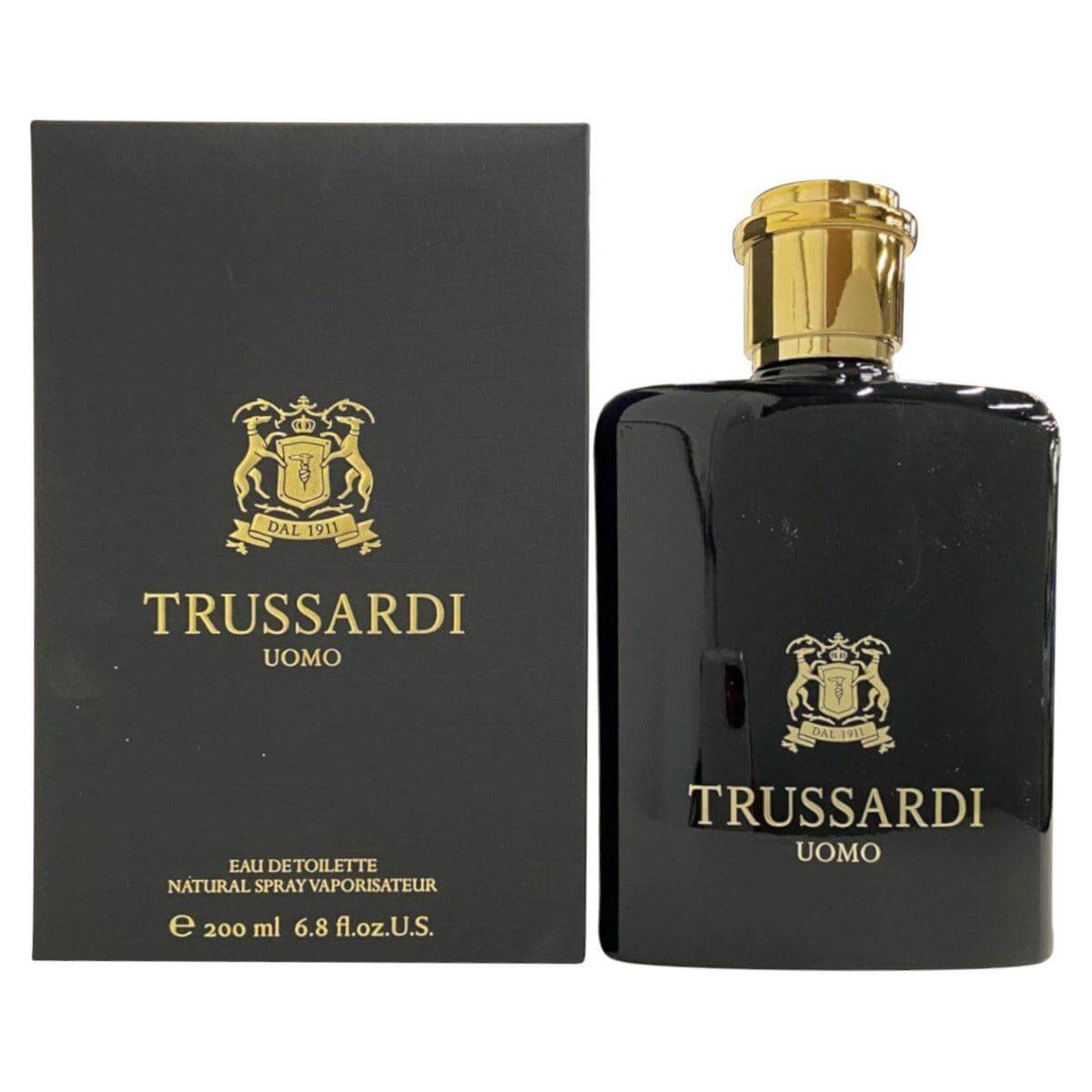 Uomo by Trussardi cologne for men EDT 6.7 oz New in Box 8058045422679