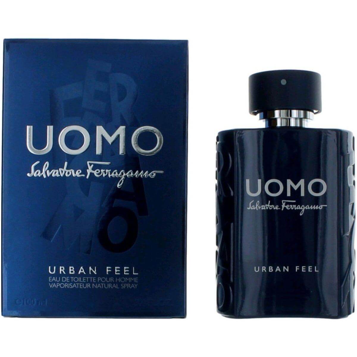 Uomo Urban Feel by Salvatore Ferragamo cologne Men EDT 3.3 / 3.4 oz New in Box 8052086377479