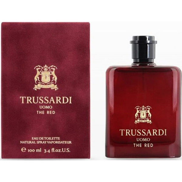 TRUSSARDI UOMO THE RED by Krizia cologne for men EDT 3.3 / 3.4 oz New in Box