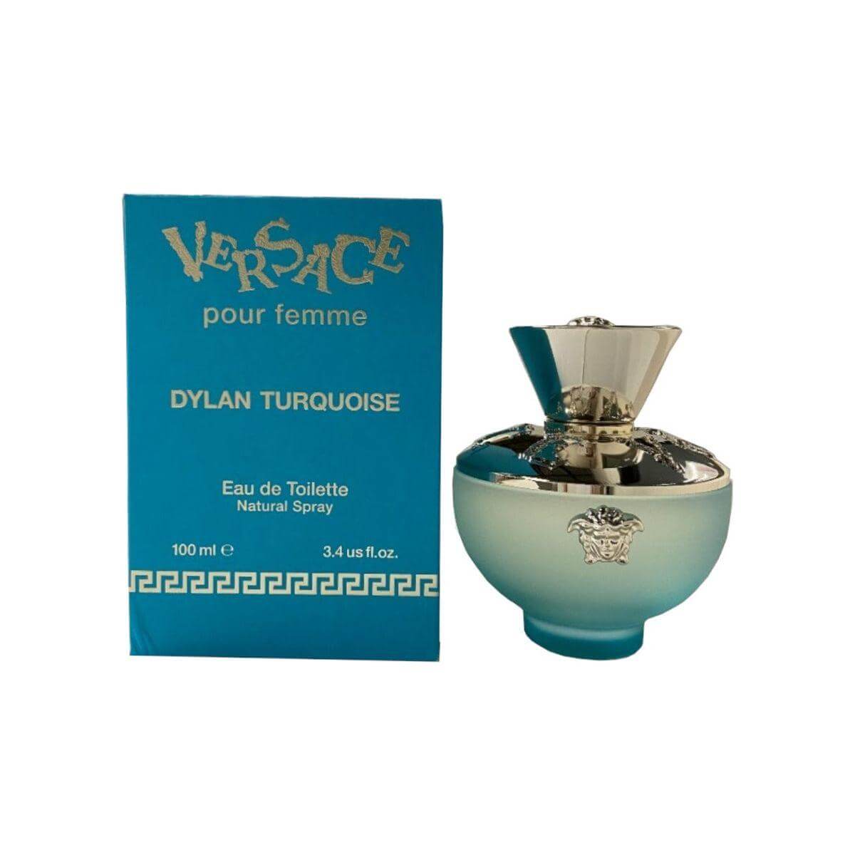 Versace Dylan Turquoise by Versace for women EDT 3.3 / 3.4 oz New In Box 8011003858552
