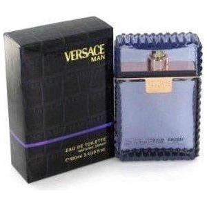 VERSACE MAN by Gianni Versace 3.4 oz edt Cologne 3.3 Spray Men New In Box 8018365100480