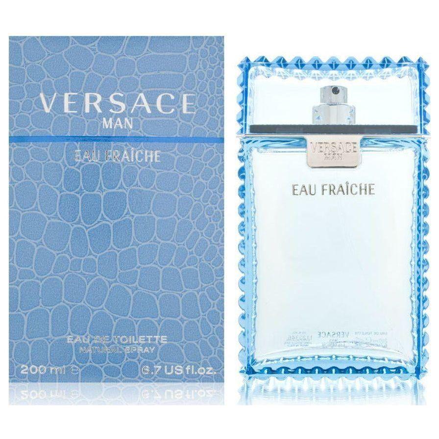 VERSACE Man Eau Fraiche for Men 6.7 oz 6.8 cologne EDT Spray NEW IN BOX - 6.7 oz / 200 ml 8011003803132