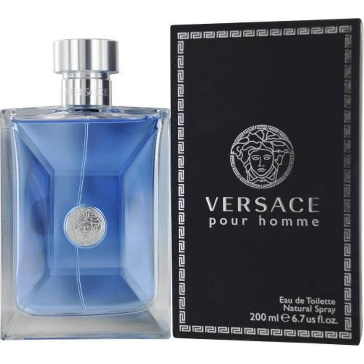 VERSACE POUR HOMME by Gianni Versace cologne for men EDT 6.7 oz New in Box 8011003801619