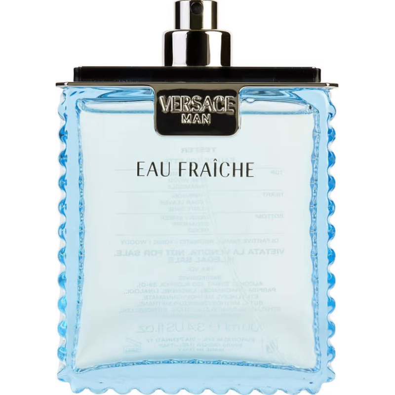 Versace Man Eau Fraiche Eau de Toilette 3.3 3.4 oz Tester for Men
