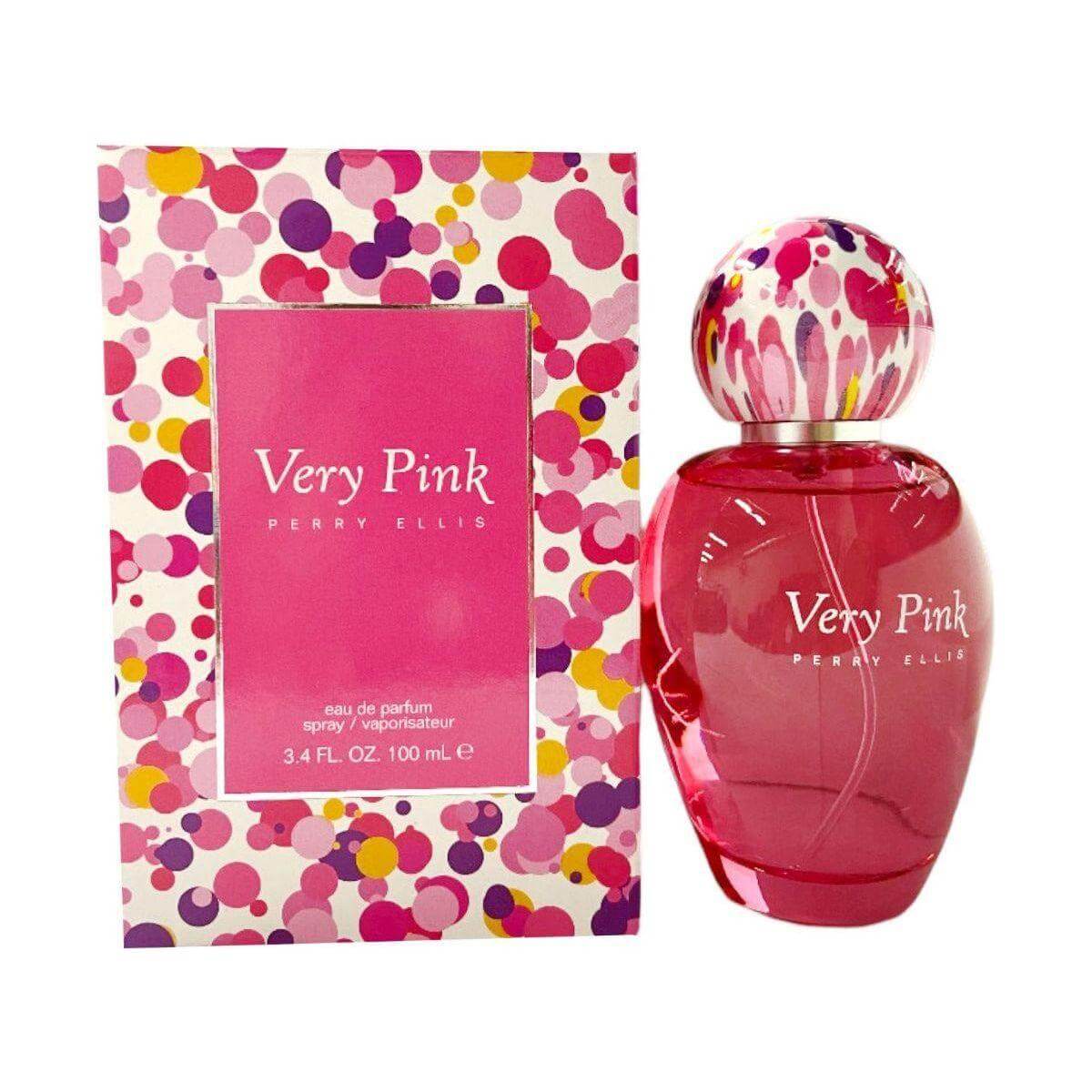 Very Pink by Perry Ellis perfume for women EDP 3.3 / 3.4 oz New In Box 844061013872